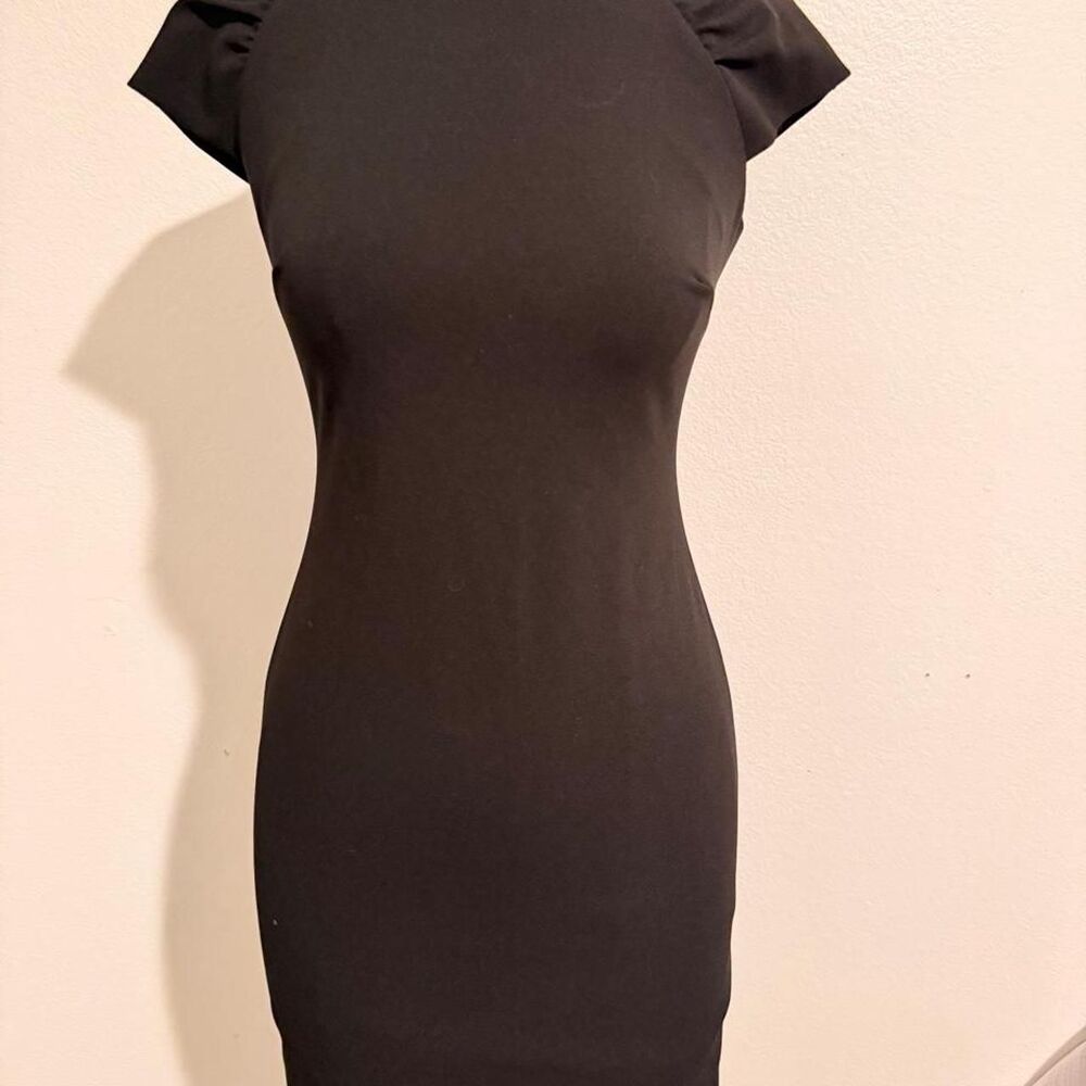 Calvin-klein Women's Black and Brown Dress